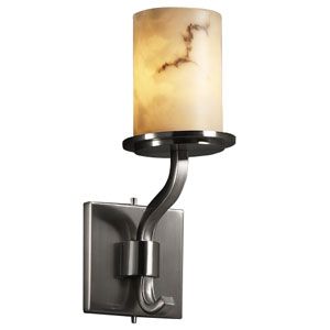 LumenAria Sonoma Cylinder Wall Sconce by Justice Design Group - Starlight Lighting USA and Canada